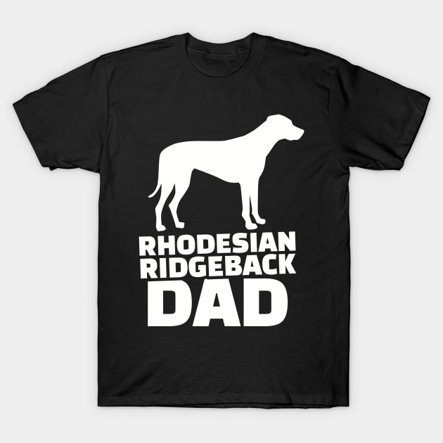 Rhodesian Ridgeback Dad T-Shirt by Designzz